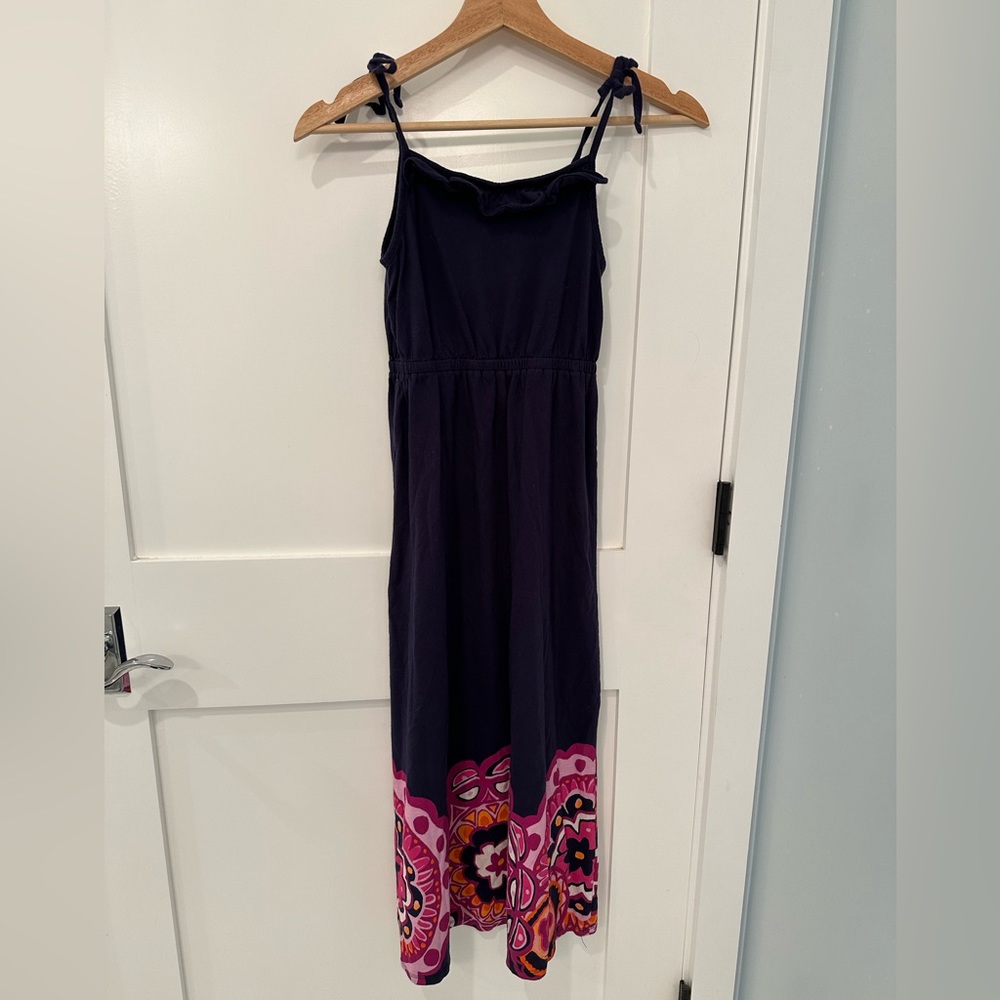 Gymboree Navy Maxi Dress Girl’s Size 8